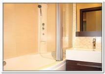 ремонт ванной комнаты под ключ в москве небольшого размера с душевой кабиной