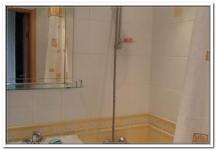 ремонт ванной комнаты под ключ в москве с простой плиткой