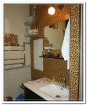 Ремонт ванны под ключ фото с леопардовой плиткой