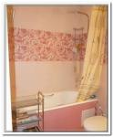 Ремонт ванны под ключ фото с розовой плиткой