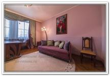 Ремонт квартир в розовой гостиной 