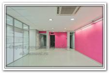 Ремонт офисов с розовыми стенами